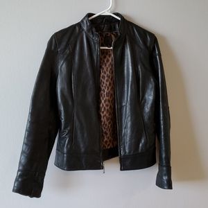Leather  jacket